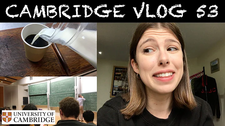 CAMBRIDGE VLOG 53: a rather chatty video ft. lectu...