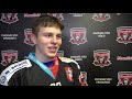 Kryštof Lang po utkání Mountfield HK vs. Rytíři Kladno 4:3p