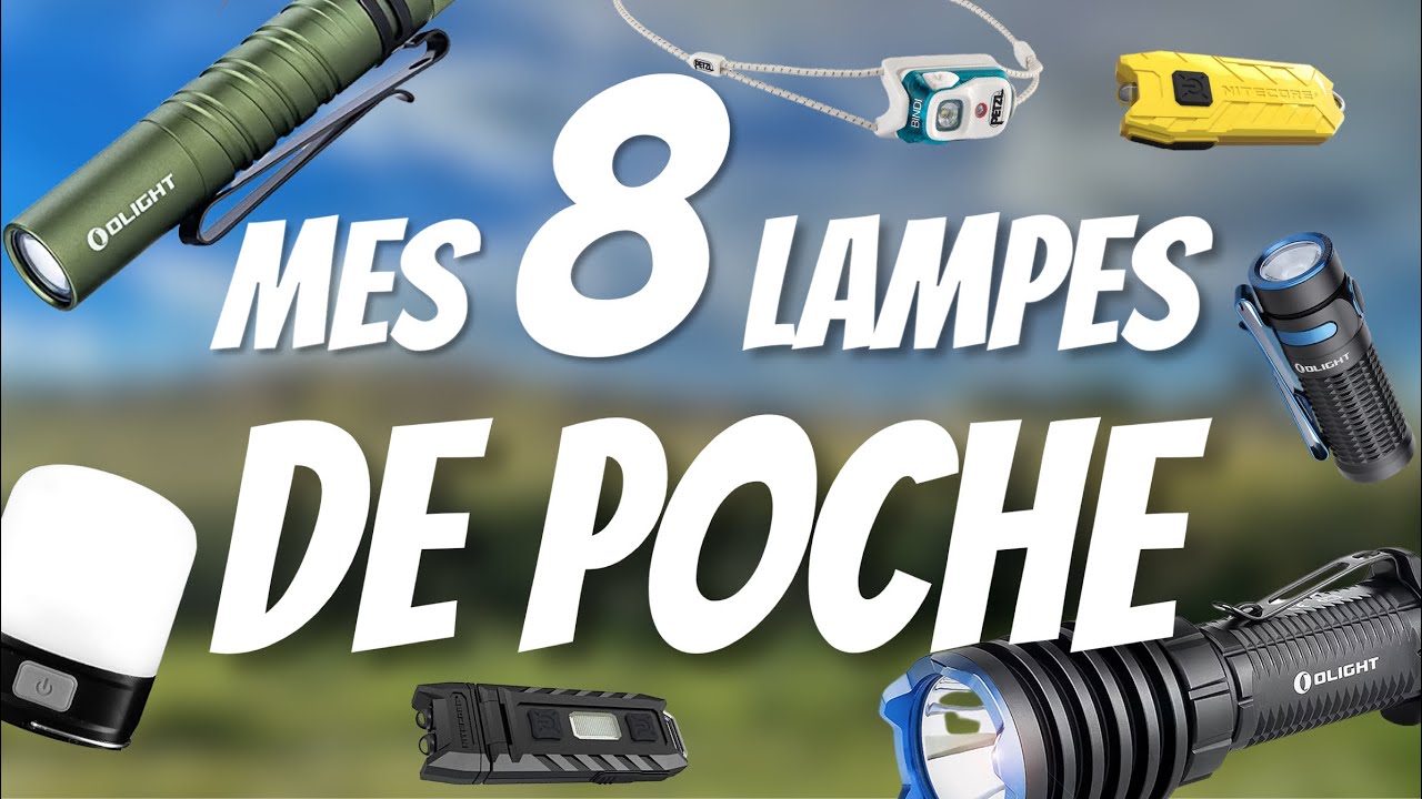 Lampe de poche professionnelle LED 100 mètres