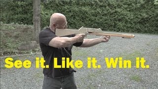 See and win the Enhanced Pump Action Bolt Shooter!