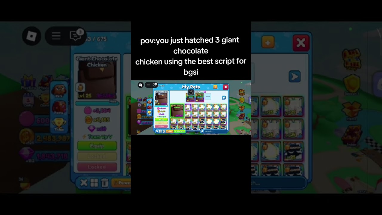 Best Bubble Gum Simulator Infinity Script! Auto Egg Hatch | Auto blow,sell Bubble | Pet Spawner Etc