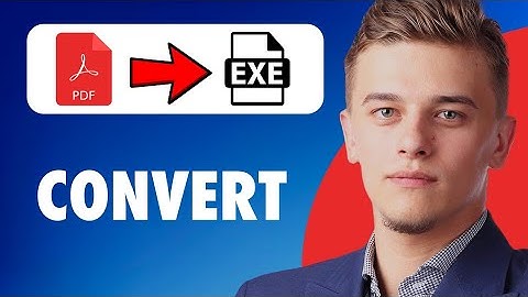 How to convert pdf to exe file easily! (2025)