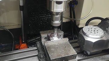 SKYFIRECNC SVM-2VMC Test Part Machining
