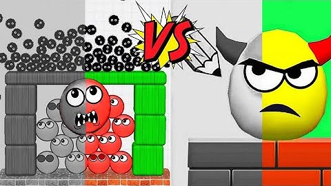 Draw to Smash vs Hide Ball Brain Teaser | Fun Mobile Game Battle 🎮🔥