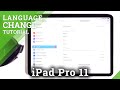 How To Change System Language In IPad Pro 11 Set Up Default Language