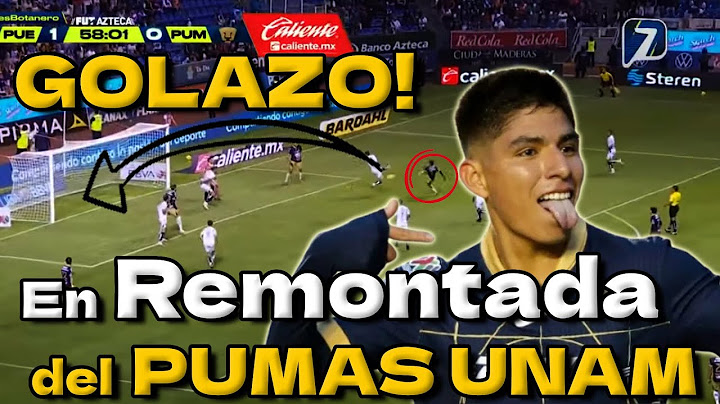 🔥 ¡GOLAZO de Piero Quispe en la REMONTADA de Pumas UNAM vs Puebla! ⚽ | Liga MX 2025