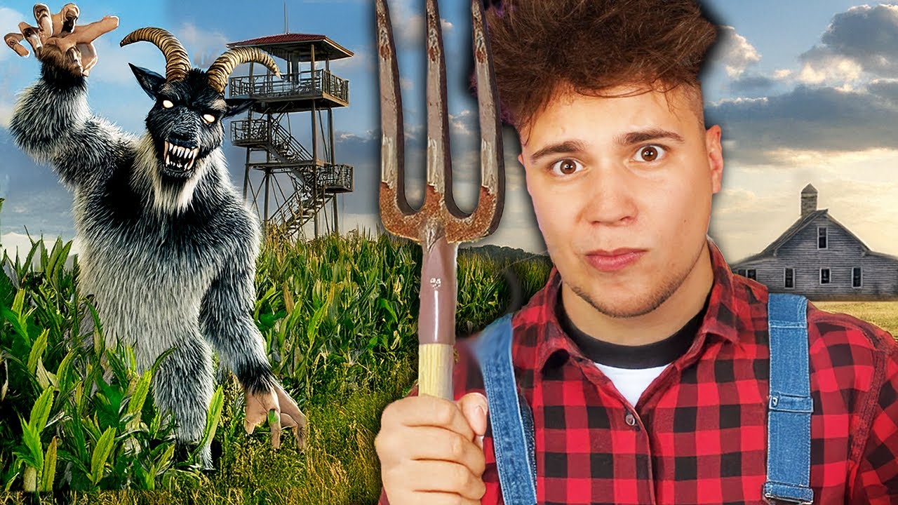 CZŁOWIEK KOZA NA FARMIE?! | We harvest shadows