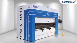 HARSLE PRO DA-66T CNC Hydraulic press brake, 160 Ton Genius 3D bending machine for Europe