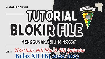 Tutorial Blokir File Menggunakan Web Proxy Mikrotik