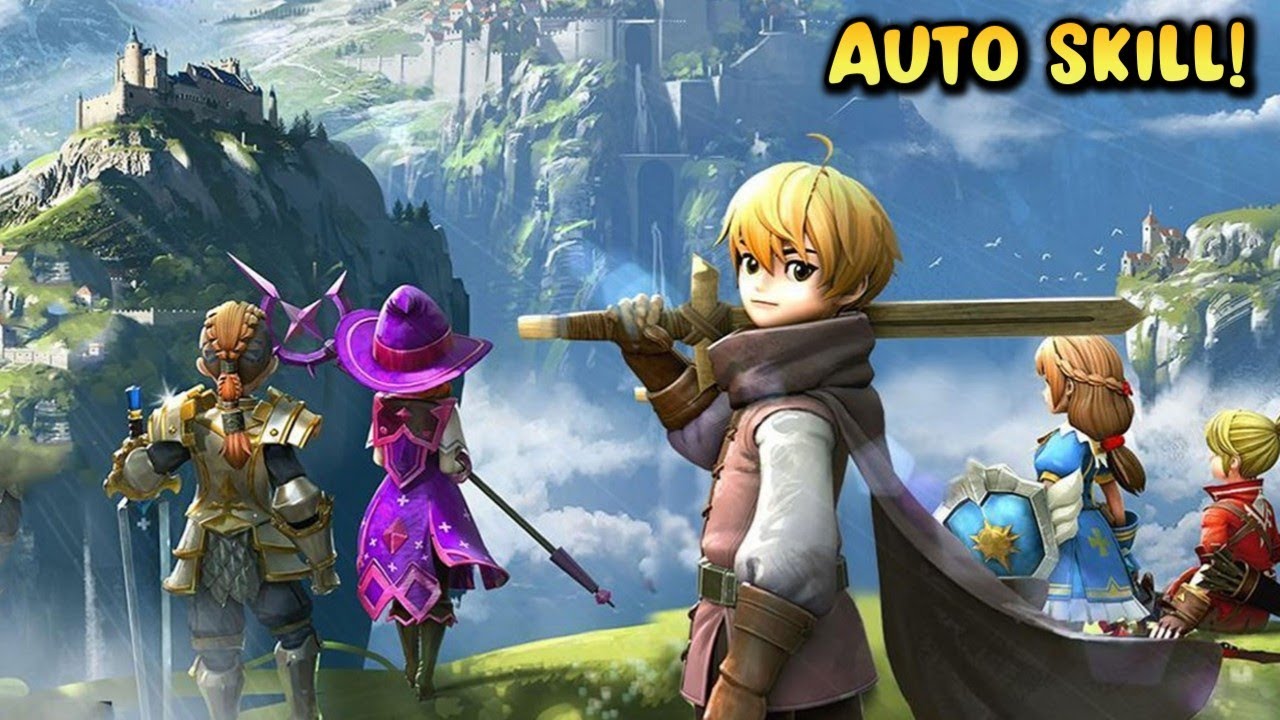 How to Use Auto Skill - Legendary Moonlight Sculptor Mobile - YouTube