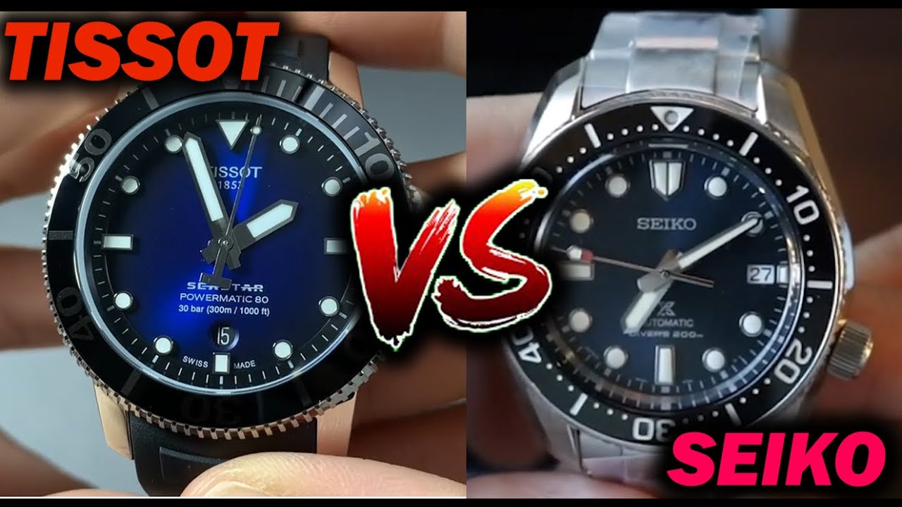 Tissot Seastar Powermatic 80 VS Seiko Prospex SPB187J1 Which one Better? |  My Opinion & Review - YouTube