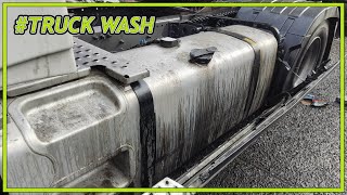 How to wash a super filthy semi truck?? Happy 2024  #truckwash #volvotrucks
