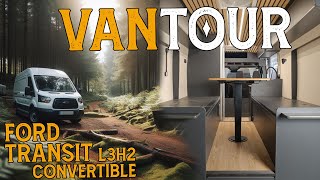 🟢VANTOUR FORD TRANSIT MODULAR | DOS ALTURAS | DOS MESAS | FULL EQUIP by Código Nómada 3,608 views 2 weeks ago 14 minutes, 23 seconds