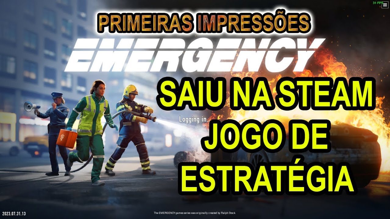 EMERGENCY LANÇAMENTO PRA PC GRÁTIS