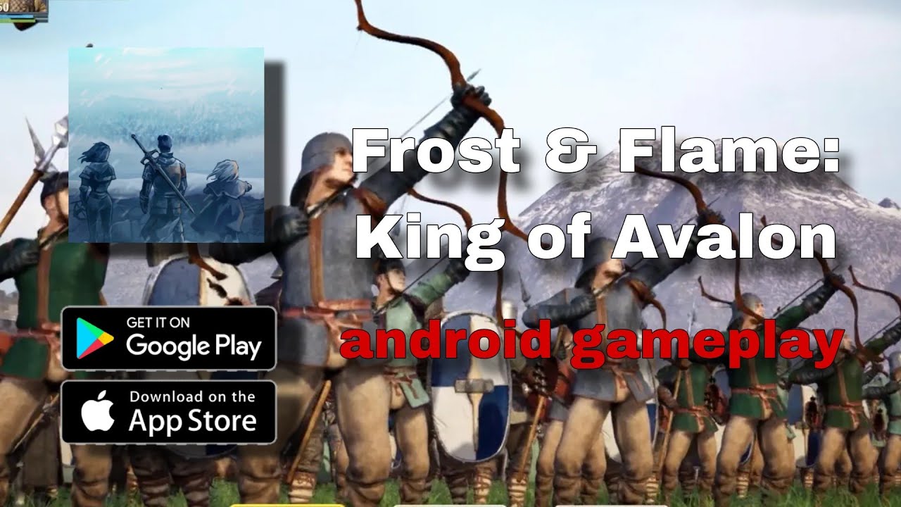 ‼️Frost & Flame: King of Avalon | android gameplay walkthrough