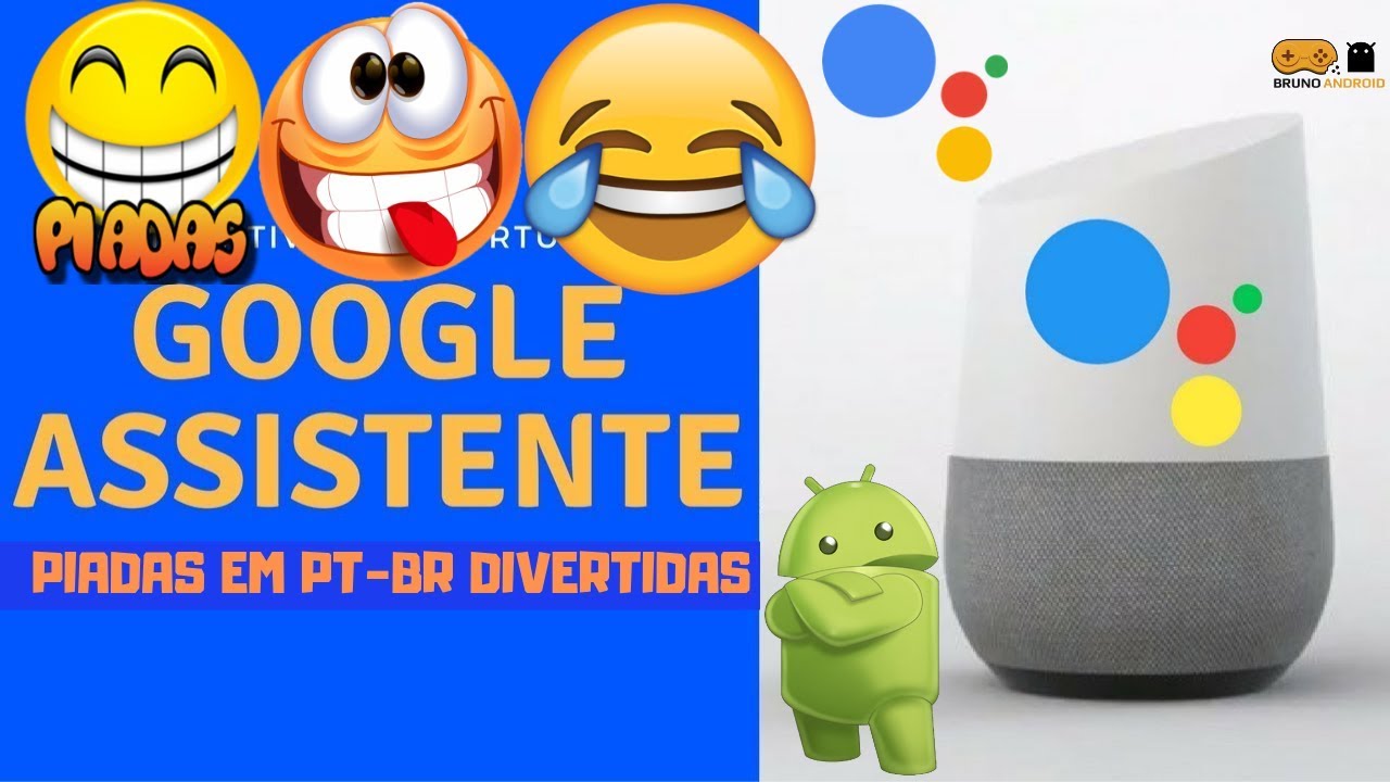 GOOGLE ASSISTENTE NÃO PARA DE CONTAR PIADAS (PIADAS DO GOOGLE