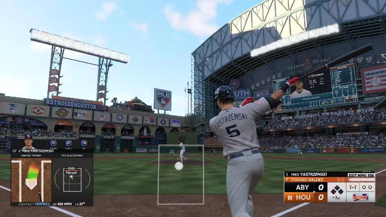 MLB The Show 23 YAZ PERFECT PERFECT HR Mike Yastrzemski Diamond