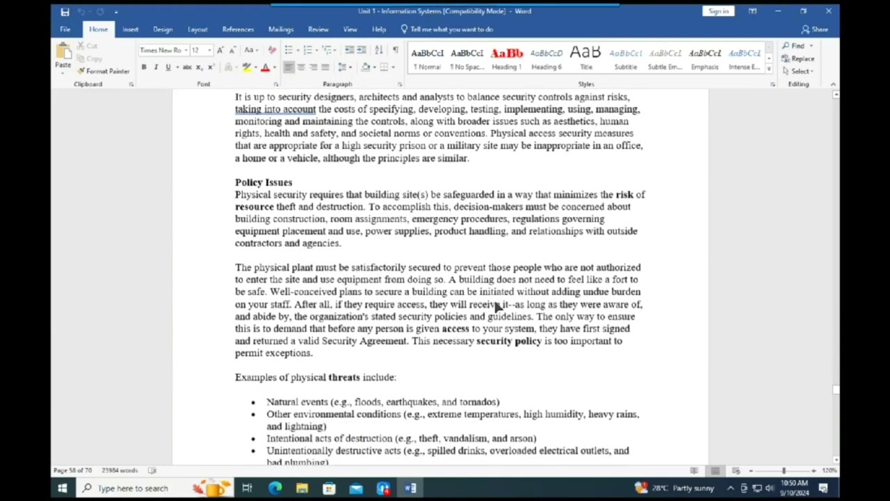 Professional Issues In Information Systems ABMA Level 4