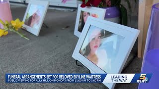 Family of Skyline waitress killed while working shares plans for public viewing