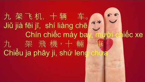 Bài Ca Lượng Từ Tiếng Trung | Học Lượng Từ Tiếng Trung Giản Thể và Phồn Thể