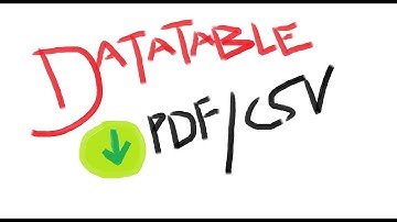 dataTable   download PDF/CSV/Copy/Print