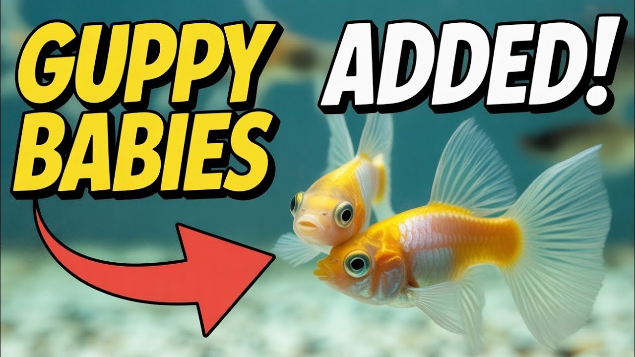 I Added BABY Guppy Fish to My 2 Feet Aquarium Tank Setup?