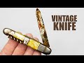 Rusty Vintage Pocket Knife Restoration. Excellent Result