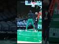 61 year old Hooper practicing Kyrie Irving up and under pre game shot.