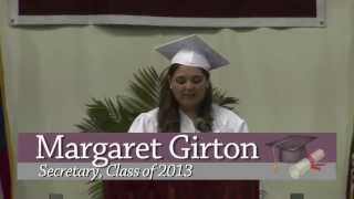 RHS Graduation 2013: Meg Girton Welcome
