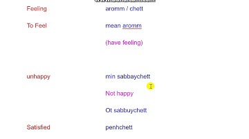 Leatn Khmer : Useful Words Under 10 minutes Part 1| Let