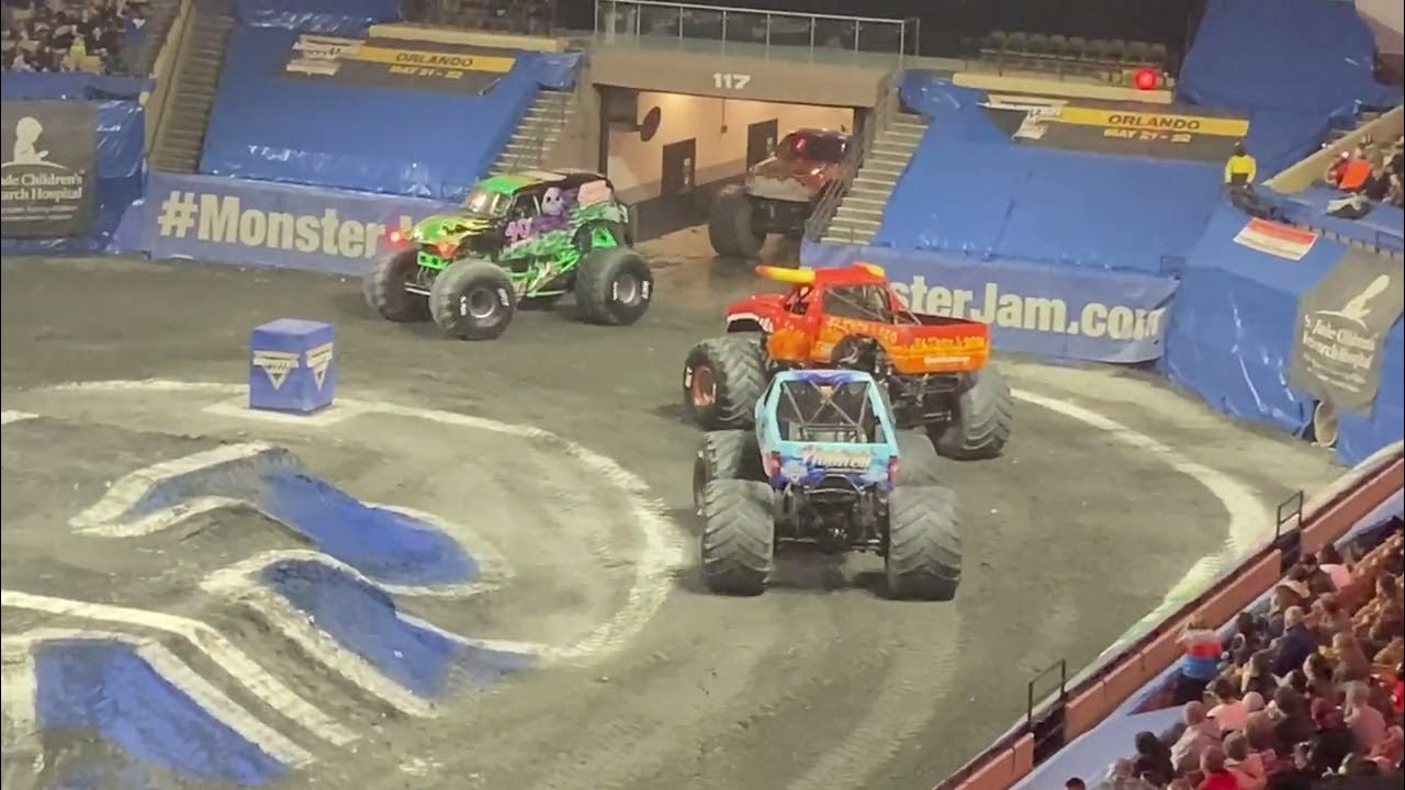 Intros & Racing Monster Jam Worcester, MA 2022 YouTube