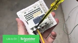 How to Install Schneider Electric AvatarOn USB Charger | Schneider Electric