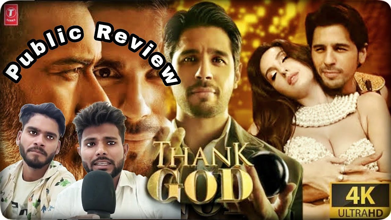 Thank God movie public review first day first show by Shakeel ||AjayDevgan Siddharth Malhotra ||