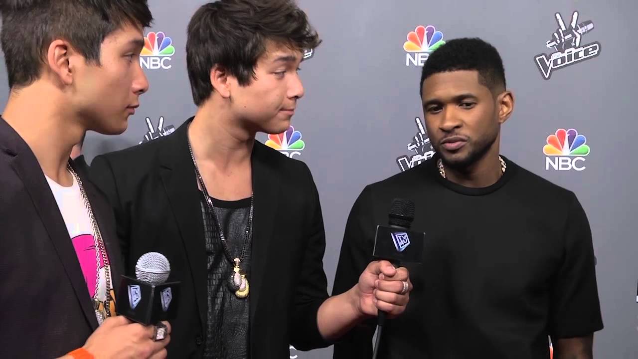 Usher Interview Backstage The Voice YouTube