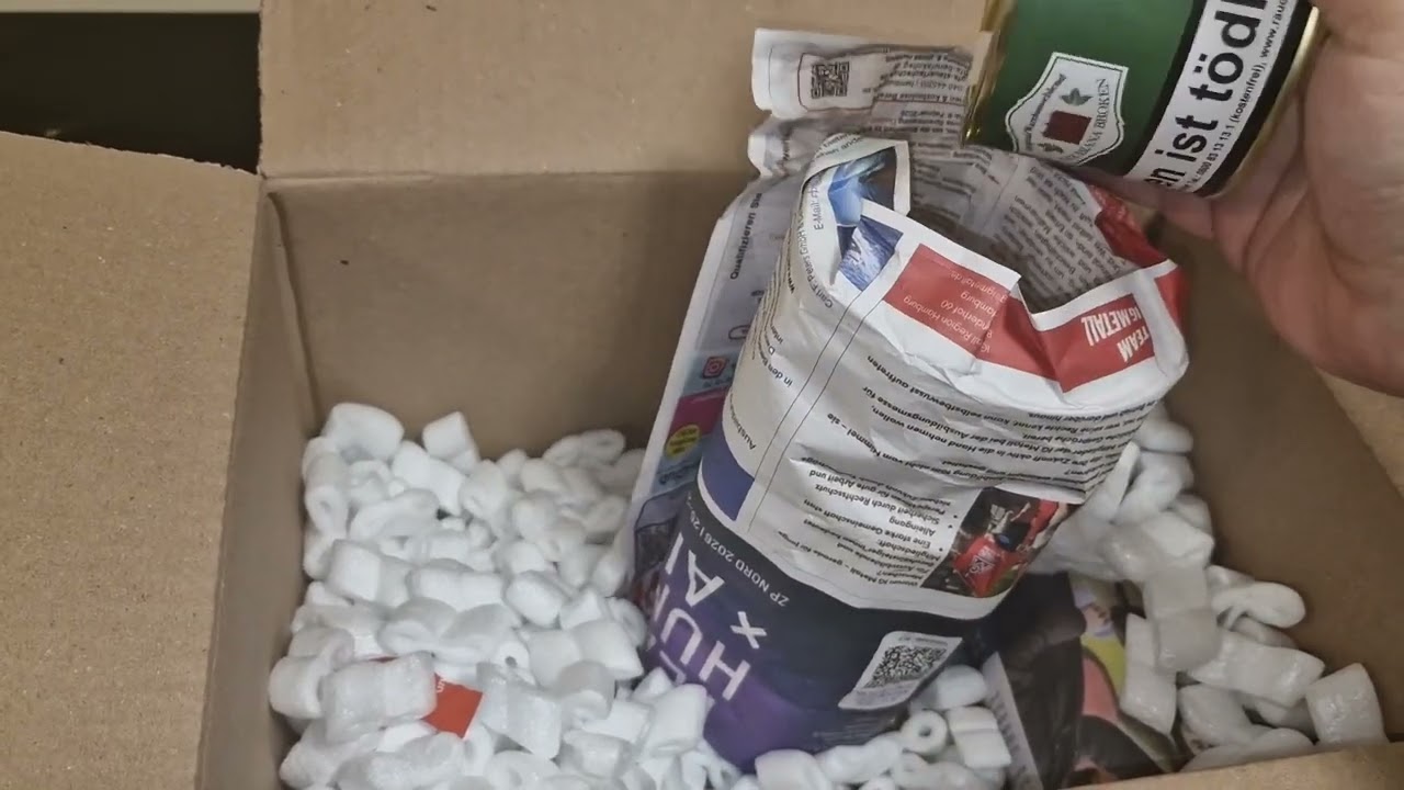 Unboxing some pipe tobacco. What did I get?