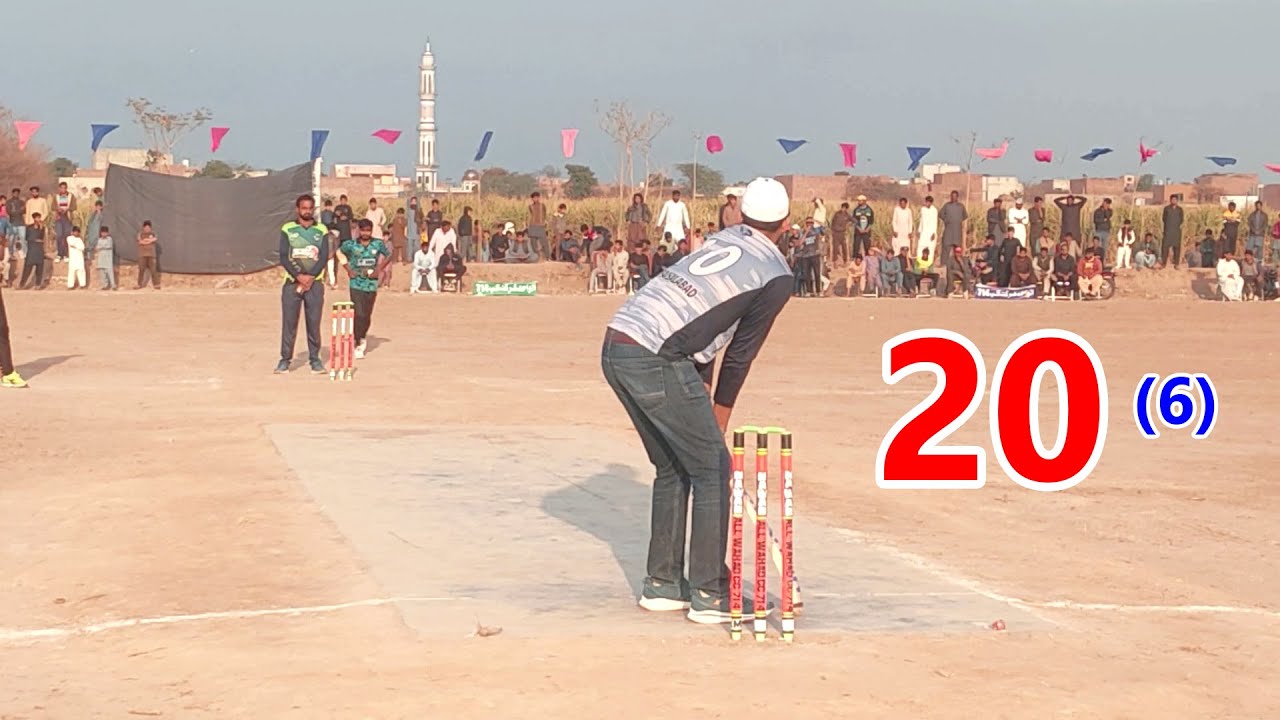 Need 20 Runs From 6 Balls Most Thrilling Cricket Match Ever in Cricket ...