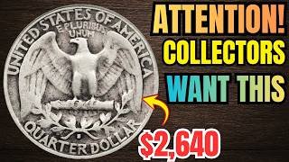 FROM 25 CENTS TO $2,640: THE INSANE VALUES COLLECTORS PAY FOR 80s WASHINGTON QUARTERS!