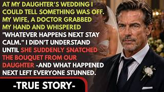 At My Daughter's Wedding, I Noticed Something Strange About Her  Then My Wife, A Doctor