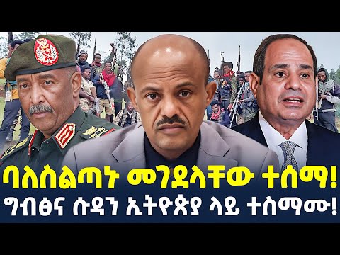 Ethiopia ግብፅና ሱዳን ኢትዮጵያ ላይ ተስማሙ ጄ ል ታደሰ ላይ መፈንቅለ መንግስት የመቐለ ውሎ ShegerTimesMedia