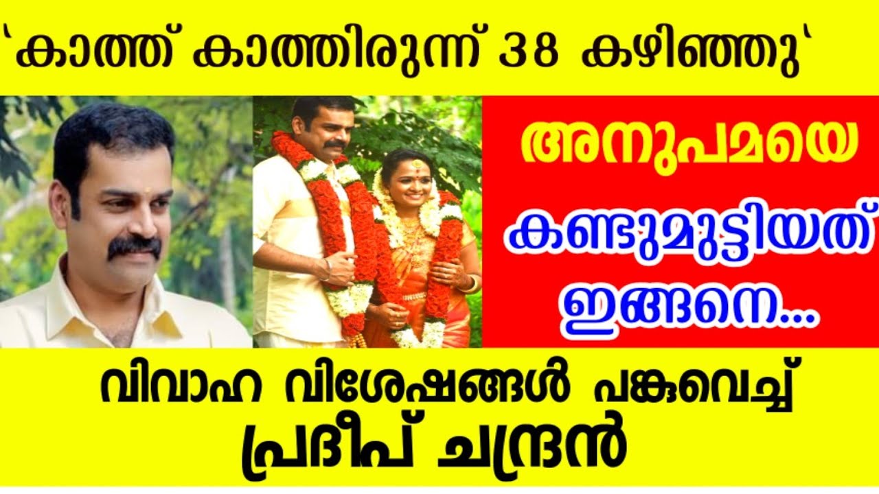ബിഗ് ബോസിൽ എത്തുന്നതിനു മുൻപേ പരിചയപ്പെട്ടു ll  pradeep chandran wedding l pradeep chandran l