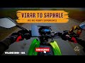 Sunday Bike Ride | Virar to Saphale via RoRo Ferry | Scenic Motorbike Adventure 🛵🌊