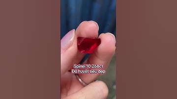 1v Spinel đỏ huyết cho các VIP #kiều_bích_ngọc #ruby #rubygems
