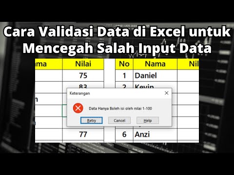 Cara Validasi Data