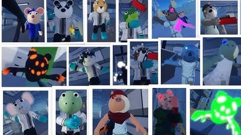 Piggy Impossible Lab All Jumpscares: Game By @abbocore6353