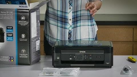 Epson Expression Home XP-330 | Unboxing the Small-in-One Printer