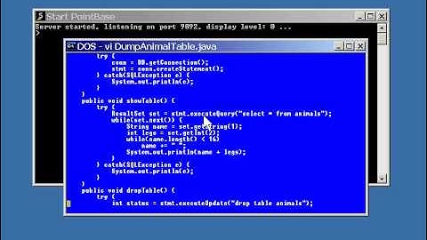 45 J2EE   Chapter05 Database Lesson7 Display a Table