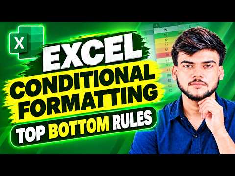 Excel Conditional Formatting Top Bottom Rules