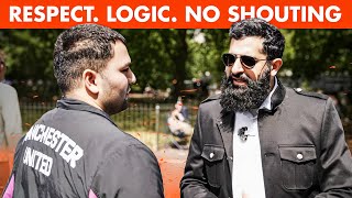 A Real Conversation Between Muslim & Atheist | Smile2jannah | Speakers Corner | 4K