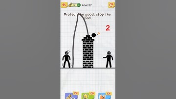 Draw 2 Save level 17 #short #youtubeshorts #drawpuzzle#shortviral