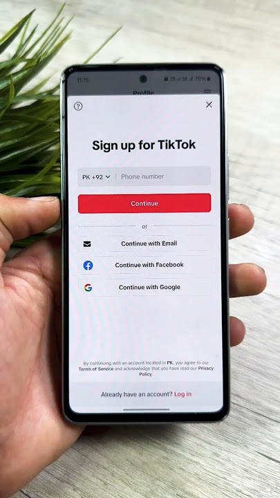 How to Create TikTok Account 2025